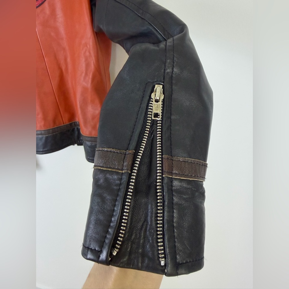 Luca Designs Naruto Shippuden Uzumaki Real Leather Jacket XS - Picture 7 of 13